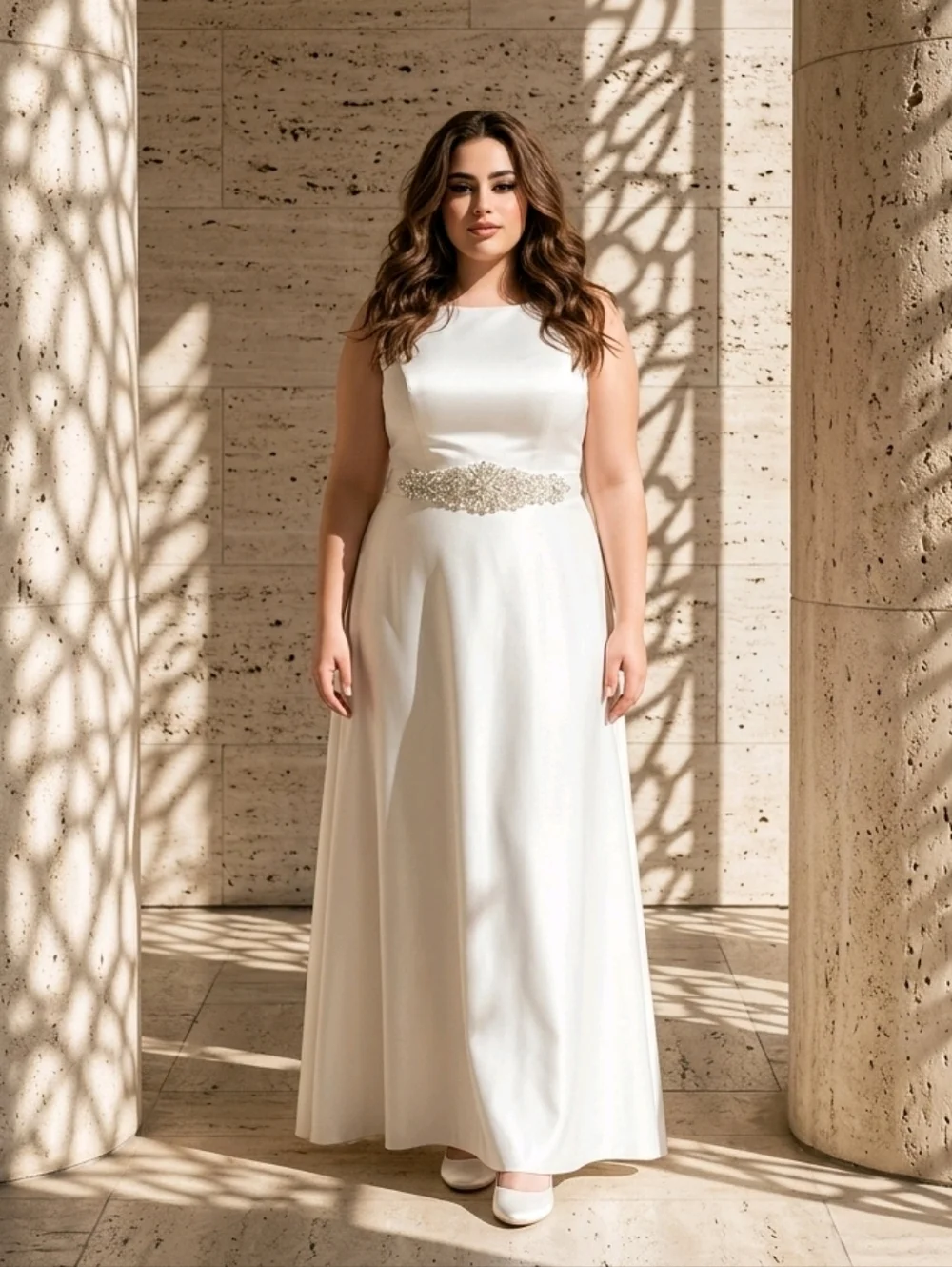 Rhinestone Pearl Bridal Belt Sash Crystal Wedding Dress Waist Tie Plus 109